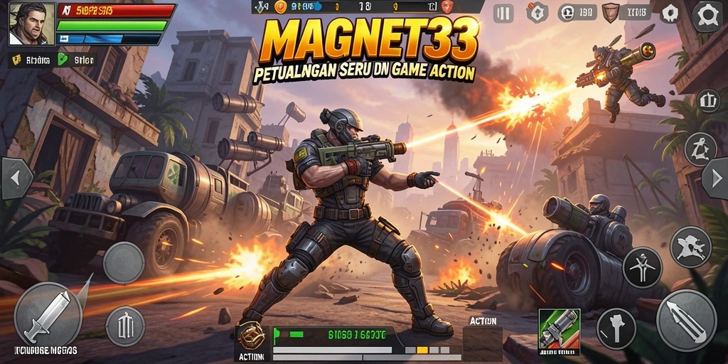 Tampilan antarmuka MAGNET33 yang menanti aksi seru.