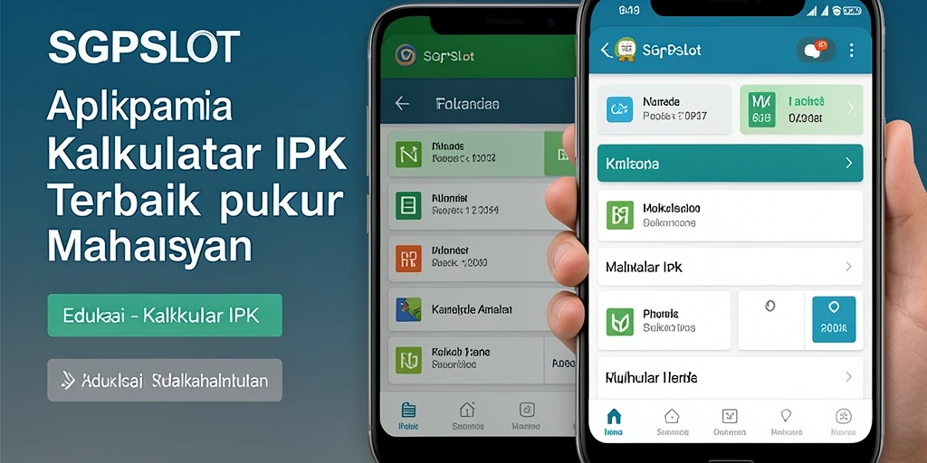 Antarmuka SGPSLOT menampilkan kalkulator IPK yang sederhana dan efisien.